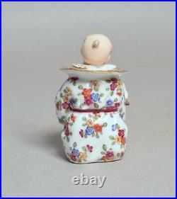 An Excellent Antique German Porcelain Kpm Inkwell Figure