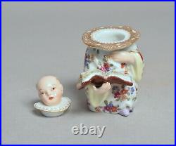 An Excellent Antique German Porcelain Kpm Inkwell Figure