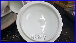 Antique 1837-1844 White Kpm Soup Tureen With Ladle