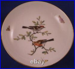 Antique 18thC KPM Berlin Porcelain Bird Scene Cup & Saucer Porzellan Tasse