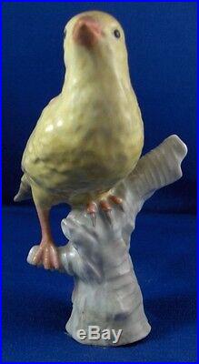 Antique 18thC KPM Berlin Porcelain Canary Bird Figurine Figure Porzellan Figur
