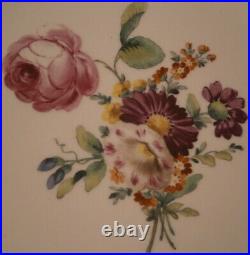 Antique 18thC KPM Berlin Porcelain Reticulated Floral Plate Porzellan Teller #3