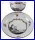 Antique 18thC KPM Berlin Porcelain Scenic Cup & Saucer Porzellan Tasse German