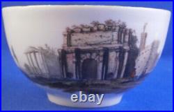 Antique 18thC KPM Berlin Porcelain Scenic Cup & Saucer Porzellan Tasse Scene #2