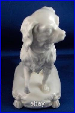 Antique 18thC KPM Berlin Porcelain Spaniel Dog Figurine Porzellan Hund Figure