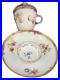 Antique 18thC KPM Berlin Porcelain Trembleuse Lidded Cup Saucer Porzellan Tasse