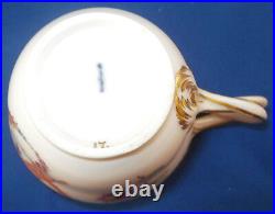 Antique 18thC KPM Berlin Porcelain Trembleuse Lidded Cup Saucer Porzellan Tasse