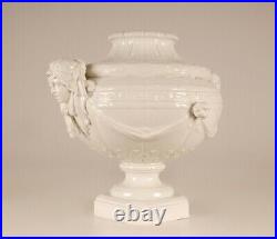 Antique 19th century German porcelain vase KPM Berlin porcelain Renaissance