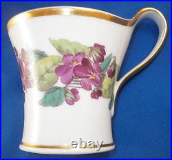 Antique 19thC KPM Berlin Porcelain Biedermeier Cup & Saucer Porzellan Tasse