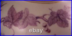 Antique 19thC KPM Berlin Porcelain Grapevine Floral Vase Porzellan Blumenvase