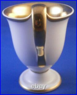 Antique 19thC KPM Berlin Porcelain Martin Luther Cup & Saucer Porzellan Tasse