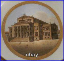 Antique 19thC KPM Berlin Porcelain Scenic Scene Cup & Saucer Porzellan Tasse