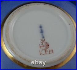 Antique 19thC KPM Berlin Porcelain Scenic Scene Cup & Saucer Porzellan Tasse