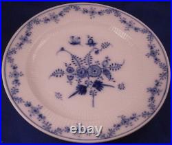 Antique 19thC KPM Berlin Porcelain Strawflower Plate Set of 6 Porzellan Teller