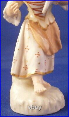 Antique 20thC KPM Berlin Porcelain Cherub Girl Figurine Figure Porzellan Figur