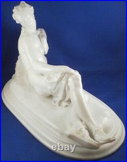 Antique 20thC KPM Berlin Porcelain Nude Lady Figurine Porzellan Figur Scheurich