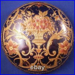 Antique Art Nouveau KPM Berlin Porcelain Jewelled Box Porzellan Dose German