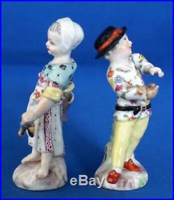 Antique Berlin KPM Porcelain Figure Pair