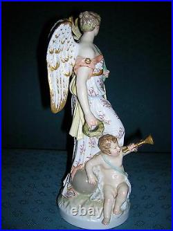 Antique German KPM Berlin Porcelain Figurine Group 19th Century