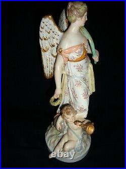 Antique German KPM Berlin Porcelain Figurine Group 19th Century