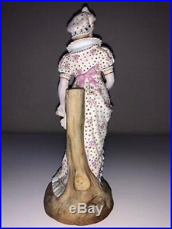 Antique German Porcelain Bisque KPM Lady Woman Figurine Figure
