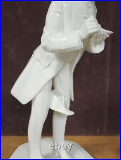 Antique Hermann Hubatsch statue German porcelain blanc de chine KPM