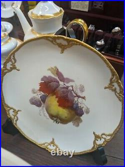 Antique K. P. M. Porcelain Plates Set Of 10