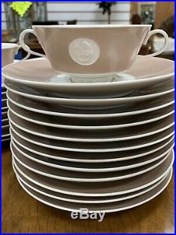 Antique KPM Arcadia Dinnerware Royal Berlin-93 pcs Dishes Porcelain China Set
