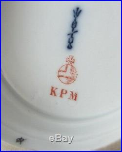 Antique KPM Berlin Art Nouveau Porcelain Coffee Set Porzellan Service Kernstueck