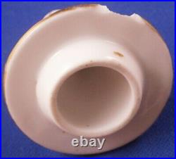 Antique KPM Berlin Egg Porcelain Tea Caddy Jar Scenic Porzellan Dose Vase Lid