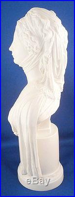 Antique KPM Berlin Porcelain Bust Figurine Figure Porzellan Bueste Figur