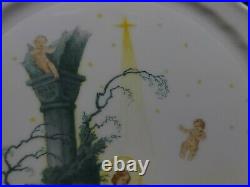 Antique KPM Berlin Porcelain Religious Motif Decorative Plate(1924AD)