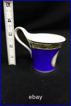 Antique KPM Cup And Saucer With Prussian Insignal