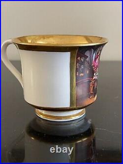 Antique KPM Figural Germany Porcelain Cup
