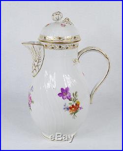 Antique KPM Germany Teapot Coffee Pot 19th century