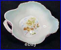 Antique KPM Krister Porcelain Manuf. Bowl Early 1900's Flower Pattern