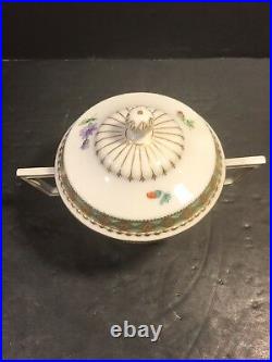 Antique KPM Porcelain Cup And Lid / Germany Circa 1870