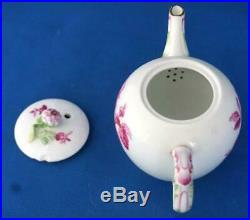 Antique KPM Porcelain Miniature Hand Painted Teapot