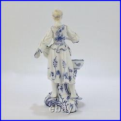 Antique KPM Royal Berlin Figural Porcelain Sweet Meat or Salt Seller PC