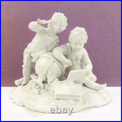 Antique KPM Royal Berlin Porcelain Figurine of the Allegory of the Sciences PC