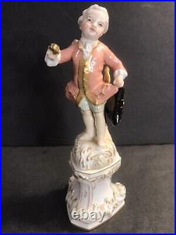 Antique KPM porcelain statue/Figure/Germany C. 1920/Stamped/Angel/Present/Gift