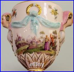 Antique Kpm Berlin Beautiful Porcelain Vase