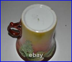 Antique Kpm German Porcelain Chocolate Pot With Two Cups