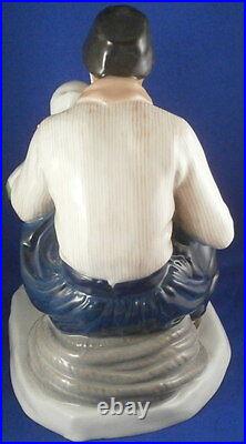 Antique Large Art Nouveau KPM Berlin Porcelain Figurine Figure Porzellan Figur