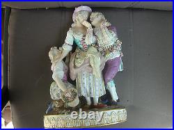 Antique Meissen KPM Porcelain Figurine