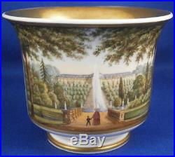 Antique Mid 19thC KPM Berlin Porcelain Scenic Cup Porzellan Szenentasse Scene