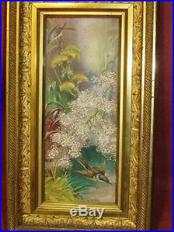 Antique Painting on Ceramic or Porcelain KPM type Signed