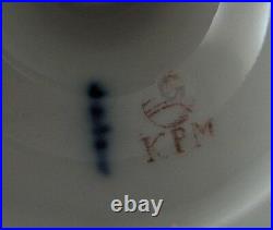 Antique Pair KPM Berlin Porcelain Sepia Scene Scenic Urn Vase Porzellan Vasen