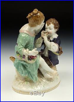 Beautiful 19th Century KPM Berlin Porcelain Statue / Figurine