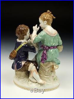Beautiful 19th Century KPM Berlin Porcelain Statue / Figurine